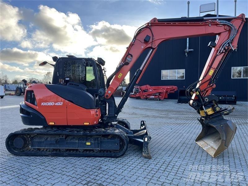 Kubota KX080-4 Minigravere <7t