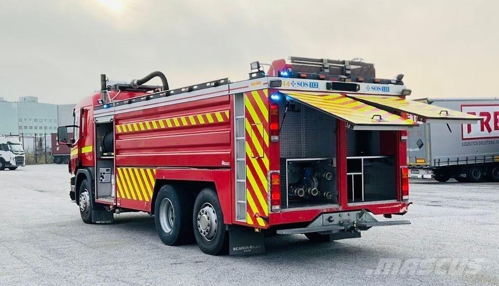 Scania 124L Brannbil