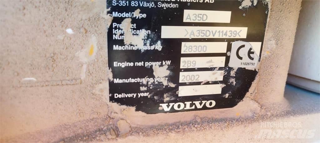 Volvo A35D Rammestyrte Dumpere