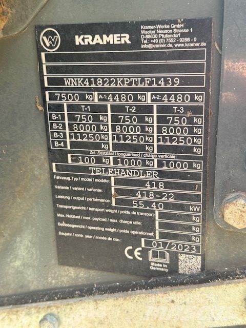 Kramer KT276 Teleskoplastere