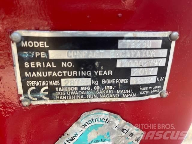 Takeuchi TB230 Midigravere 7 - 12t