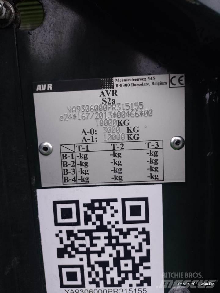 AVR SPIRIT 9200 Potetopptakere