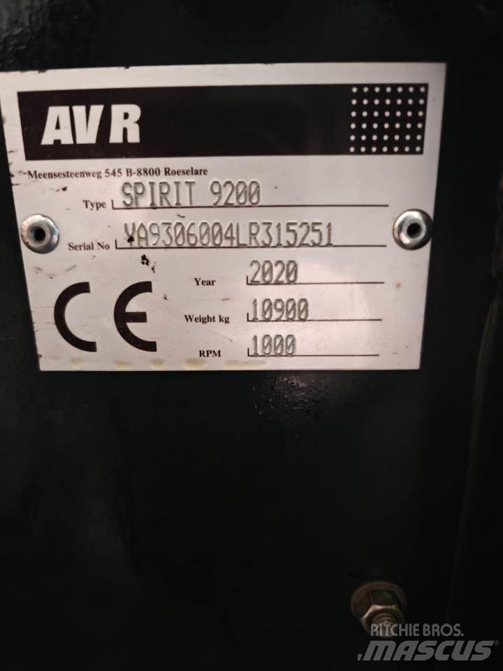 AVR SPIRIT 9200 Potetopptakere