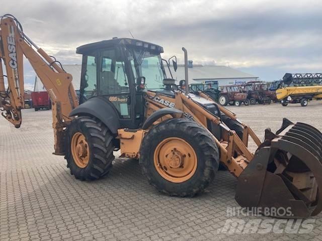 CASE 695 SUPER R Traktorgravere