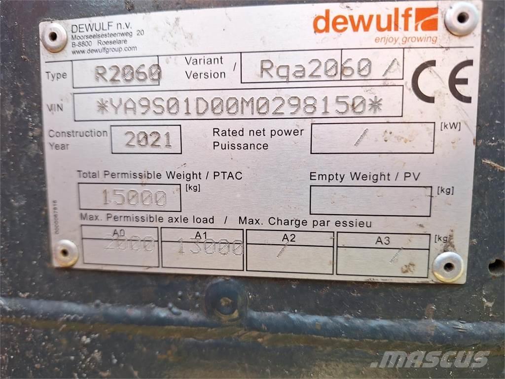 Dewulf RQA2060 Potetopptakere