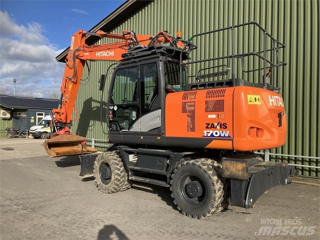 Hitachi ZX170W-6 Hjulgravere