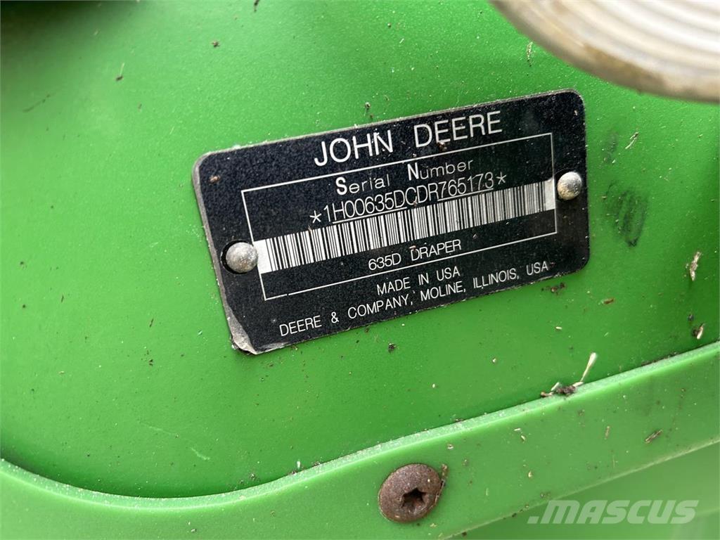 John Deere 635D Skjærebord til skurtresker