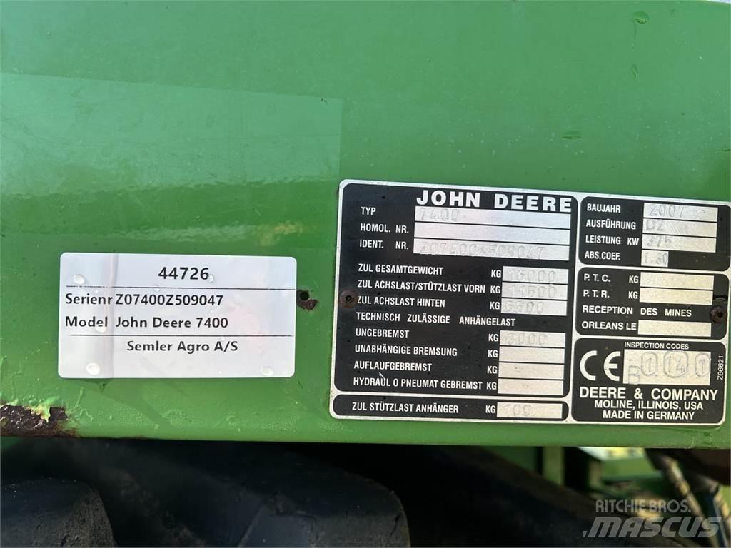 John Deere 7400 Fôrhøstere