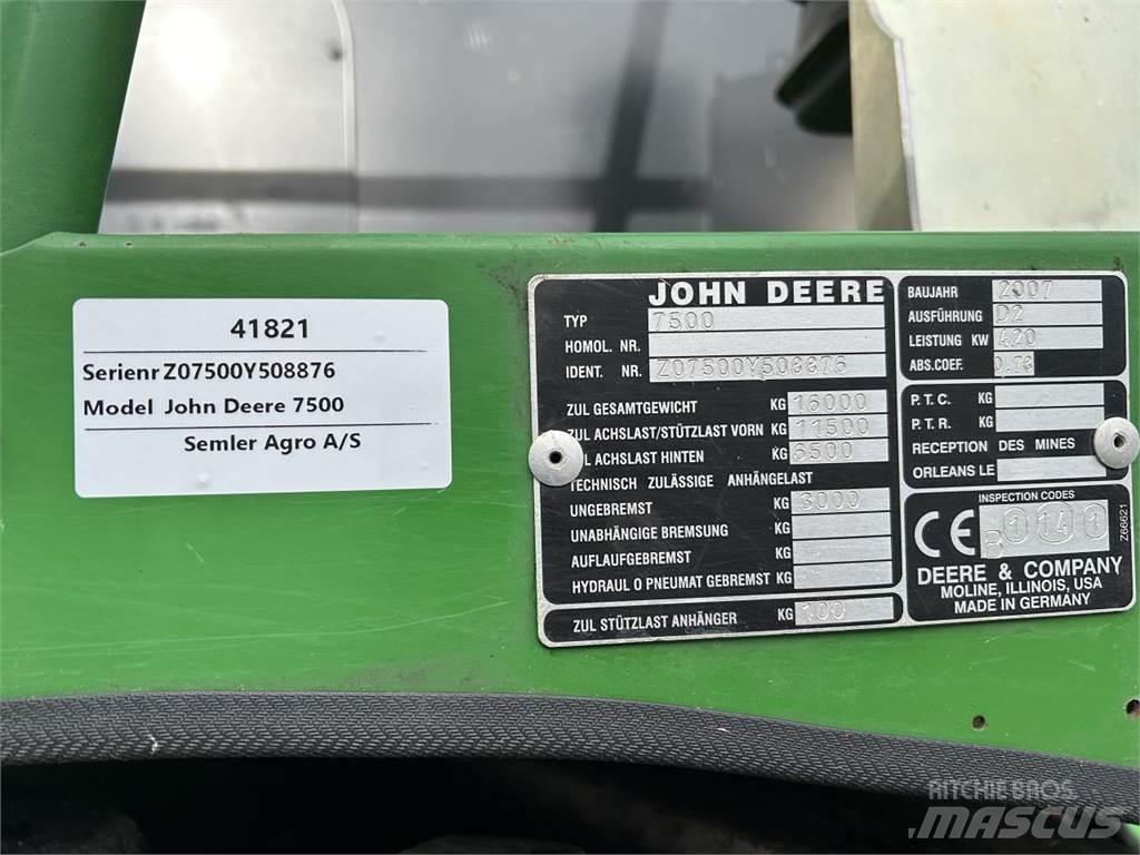 John Deere 7500 Fôrhøstere