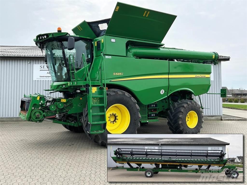 John Deere S685I Skurtreskere