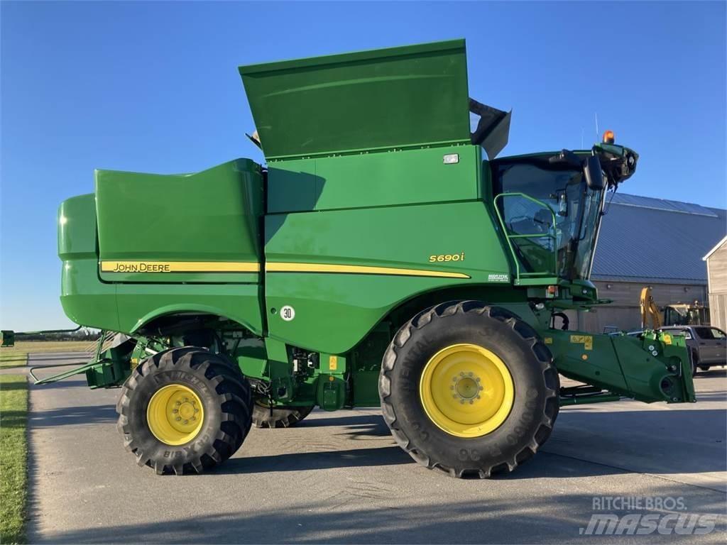 John Deere S690I Skurtreskere