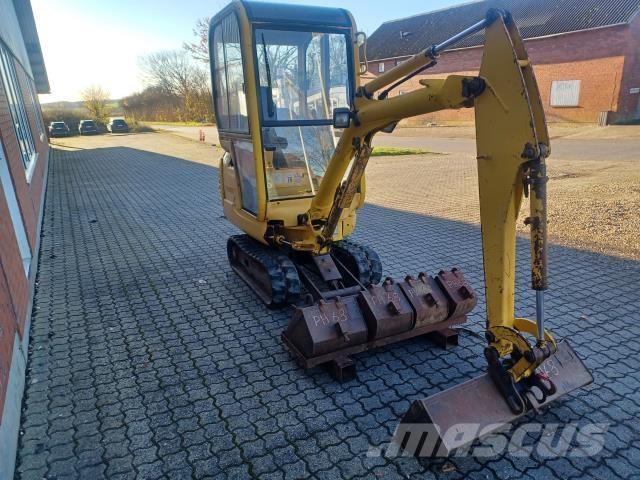 Komatsu PC15R Minigravere <7t
