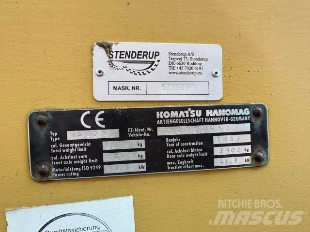 Komatsu WA90 Hjullastere