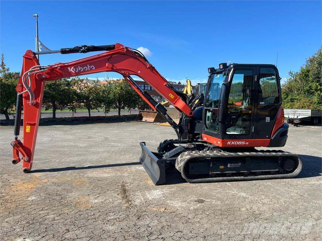Kubota KX085-5 Beltegraver