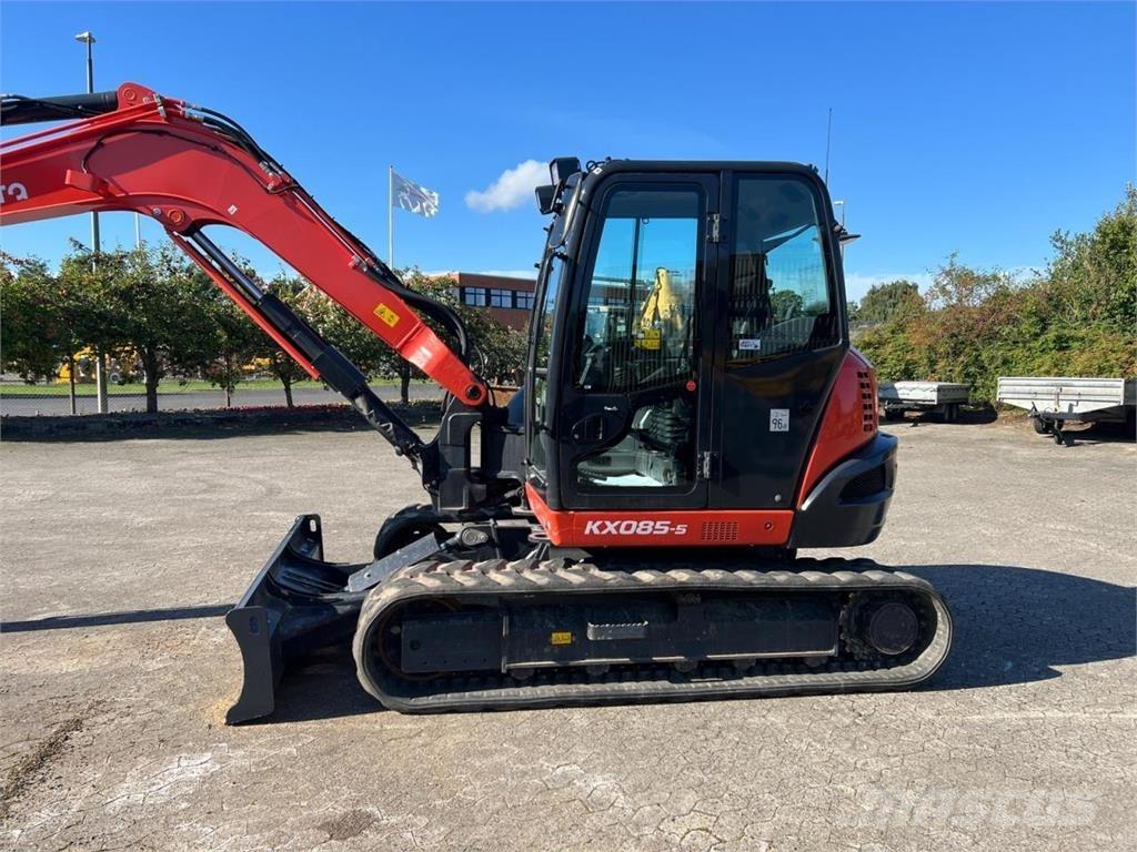 Kubota KX085-5 Beltegraver