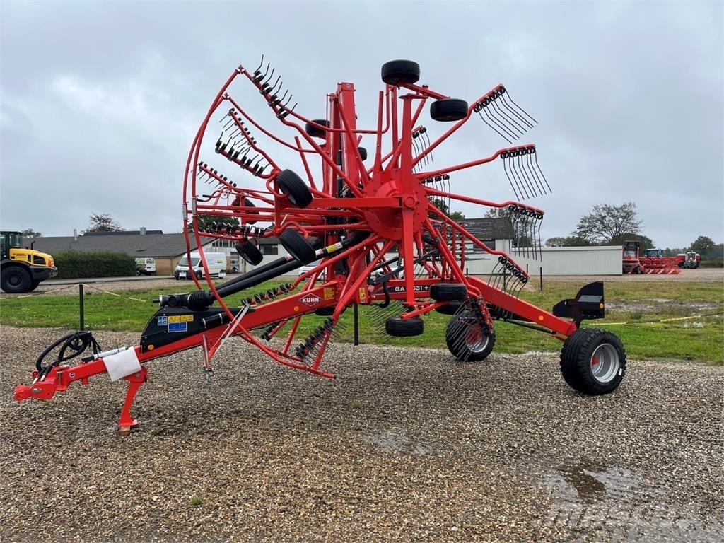 Kuhn GA9531 + Raker og høyvendere