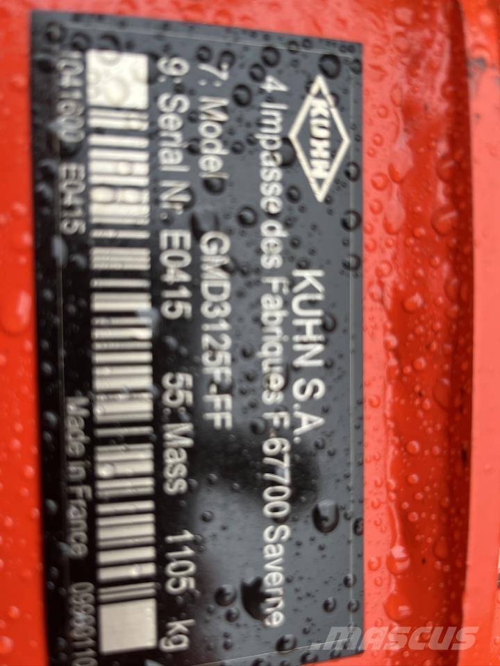 Kuhn GMD 3125 F Svanser
