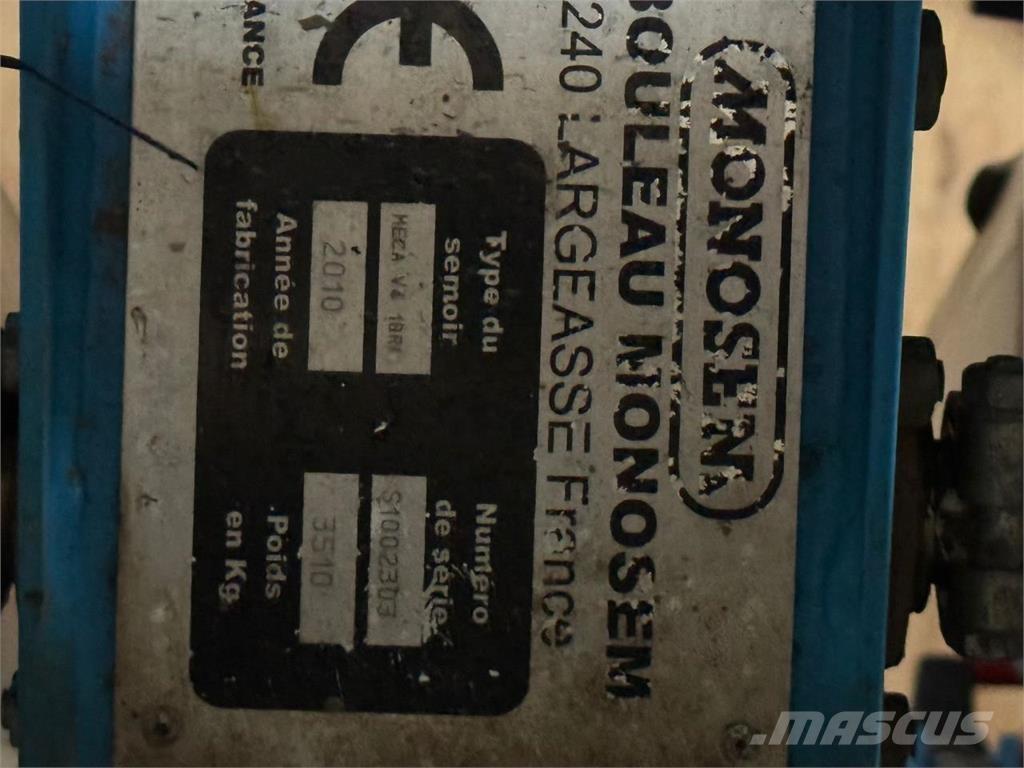 Monosem SÅMASKINE Kombinerte såmaskiner