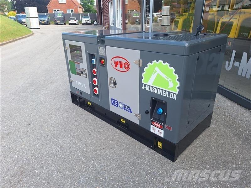 - - - YTO 18 KVA Andre Generatorer