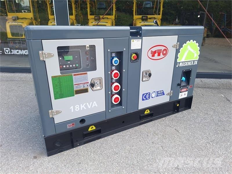  - - - YTO 18 KVA Andre Generatorer