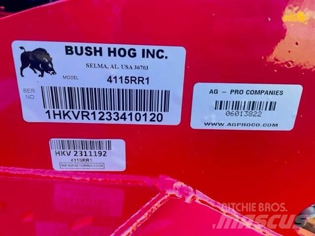 Bush Hog 4115 Rundballerivere, -kuttere og -utpakkere
