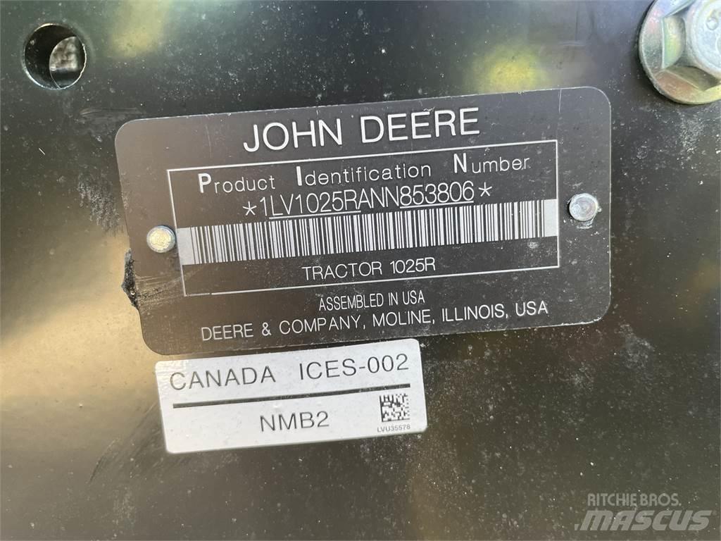John Deere 1025R Kompakttraktorer