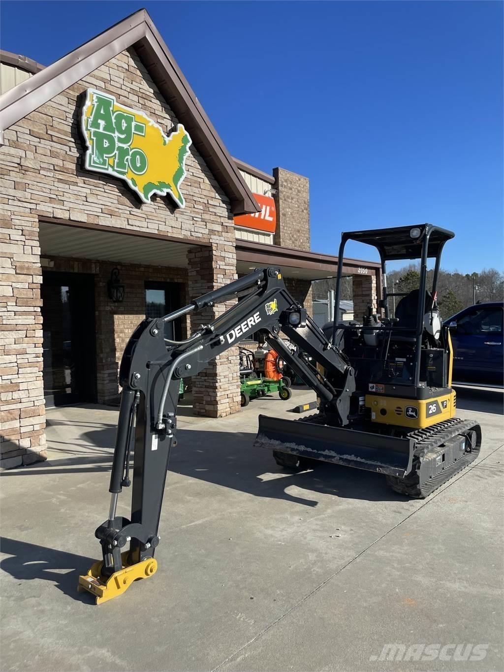 John Deere 26 P Minigravere <7t
