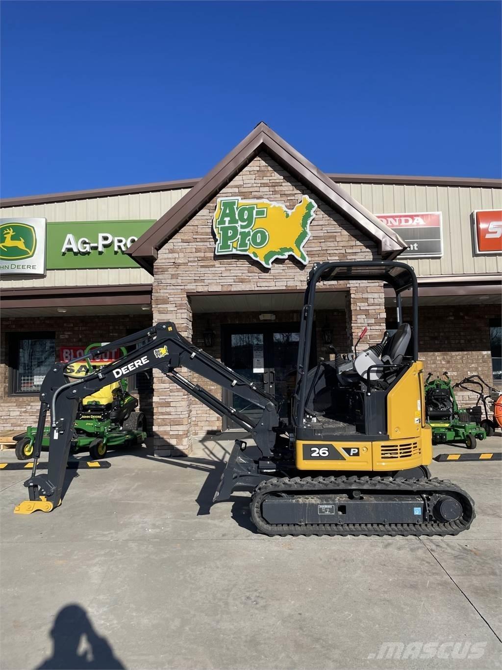 John Deere 26 P Minigravere <7t