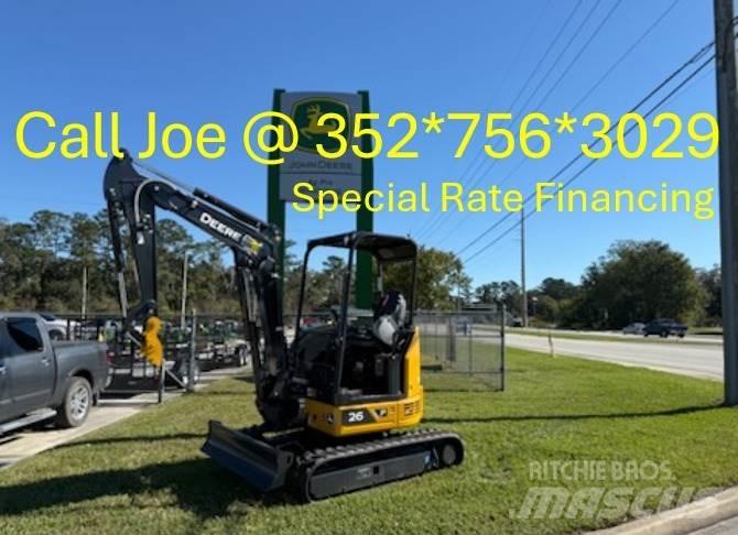 John Deere 26 P Minigravere <7t