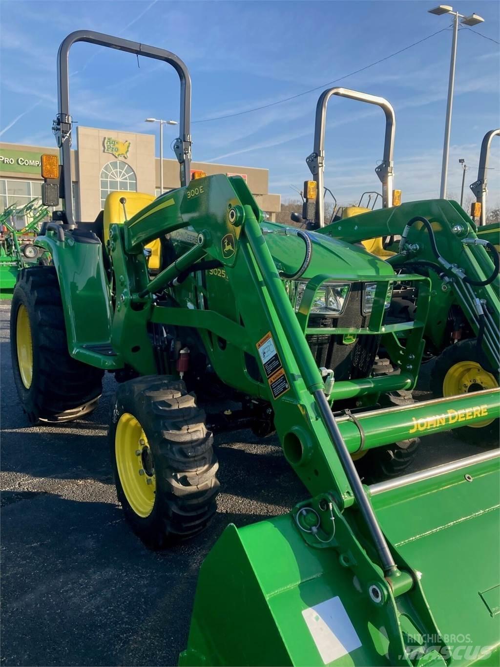 John Deere 3025E Kompakttraktorer