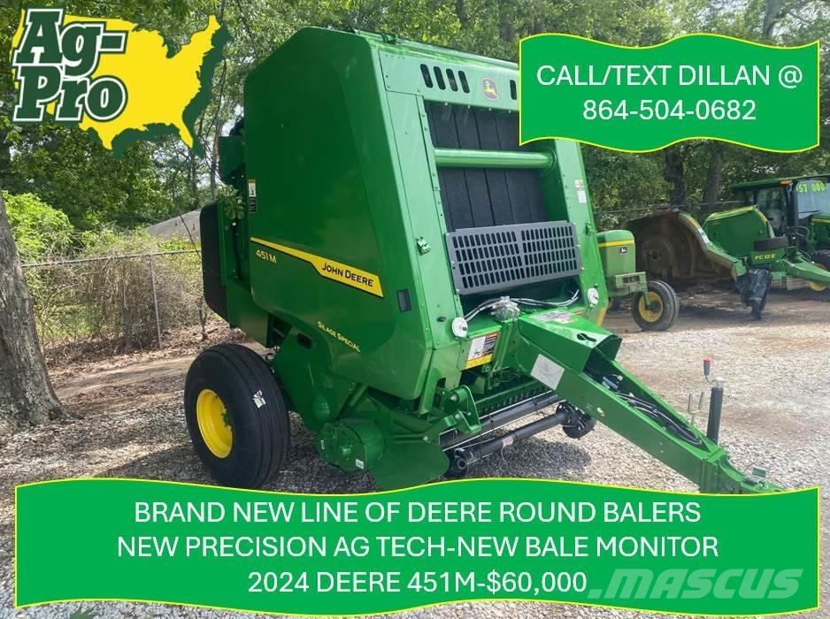 John Deere 451M Rundballepresser