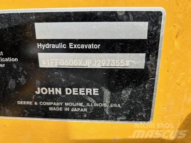 John Deere 60G Minigravere <7t
