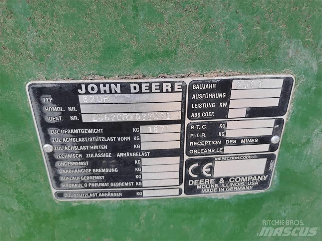 John Deere 620R Skurtresker tilbehør