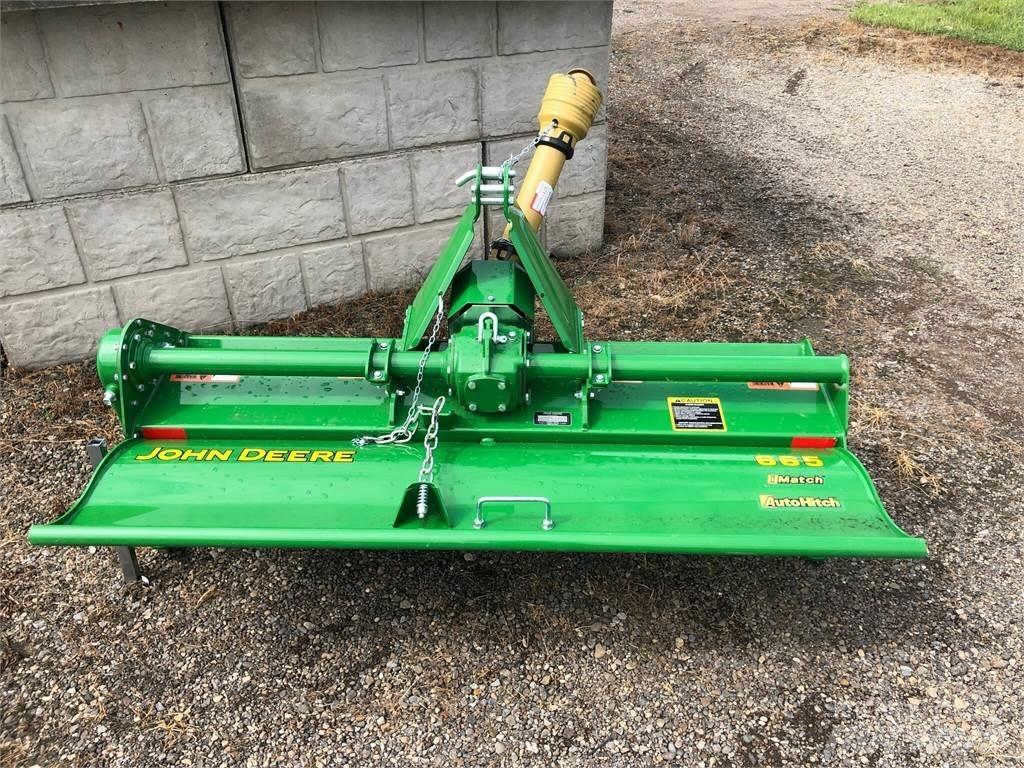 John Deere 665 Rotorharver/ jordfresere