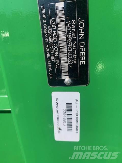 John Deere C16R Skurtresker tilbehør
