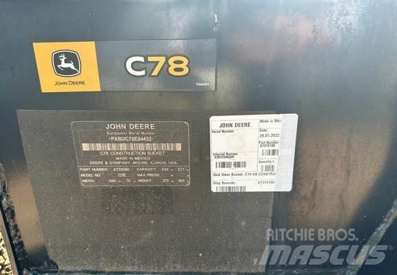 John Deere C78 Anlegg - Annet
