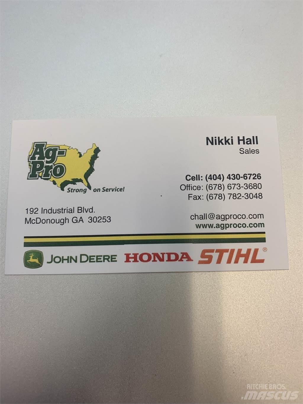 John Deere PR72B Anlegg - Annet