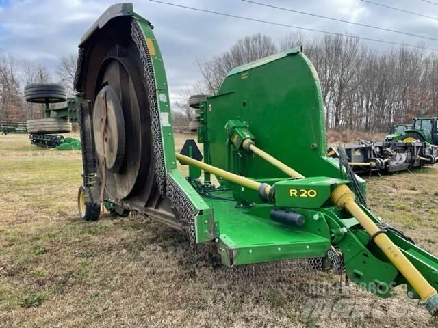 John Deere R20 Rundballerivere, -kuttere og -utpakkere