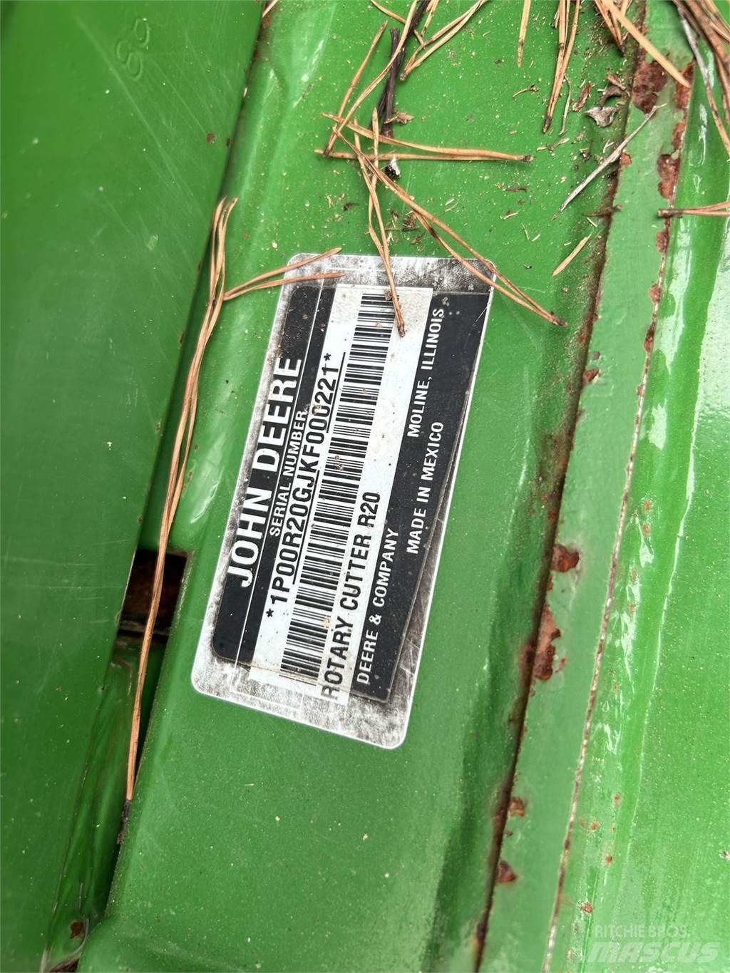 John Deere r20 Rundballerivere, -kuttere og -utpakkere
