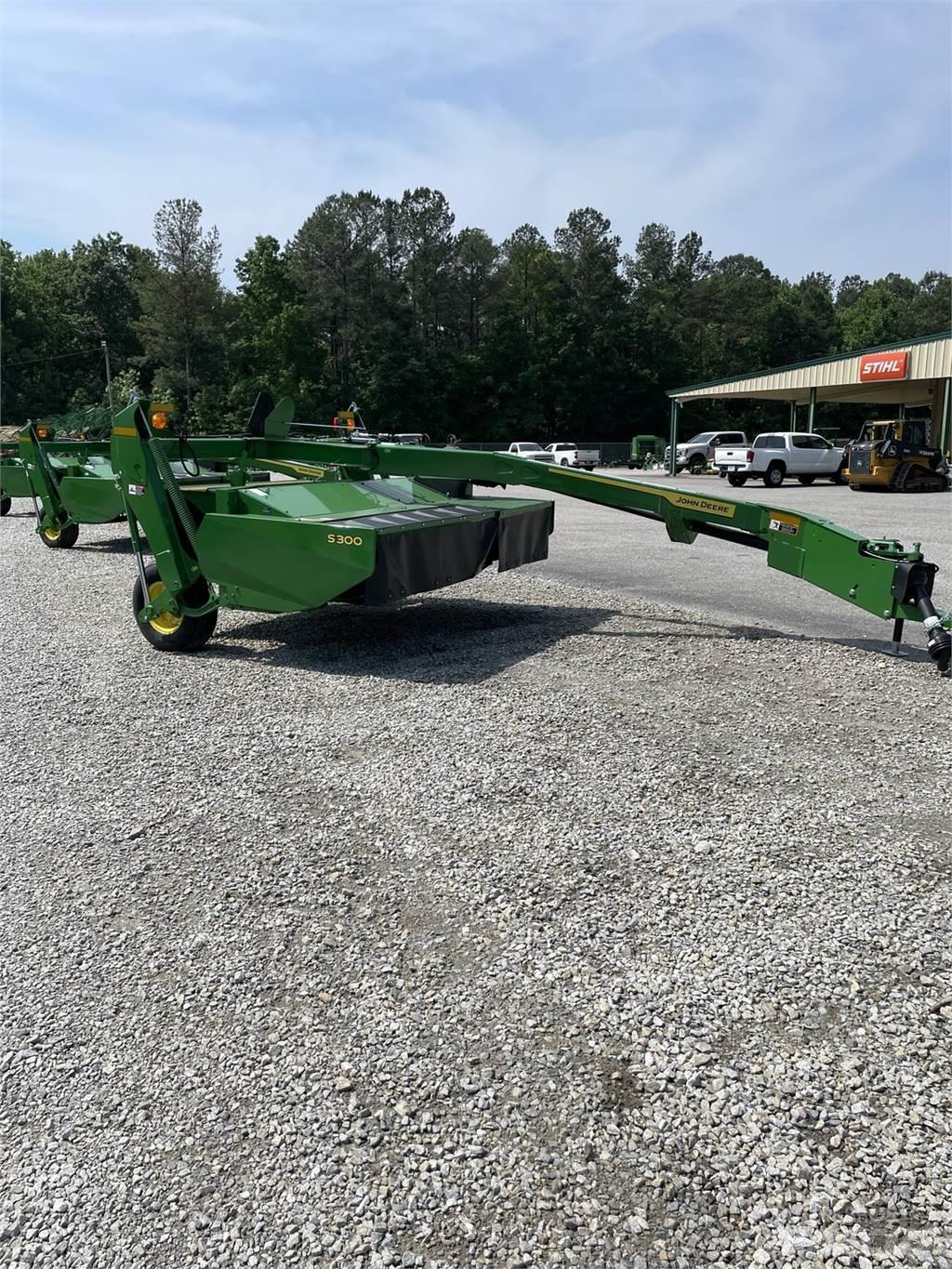 John Deere S300 Slåmaskiner