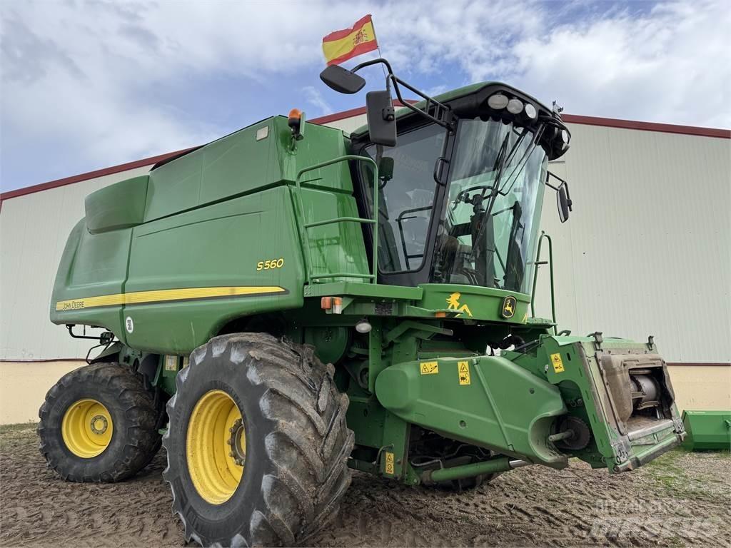 John Deere S560 Skurtreskere