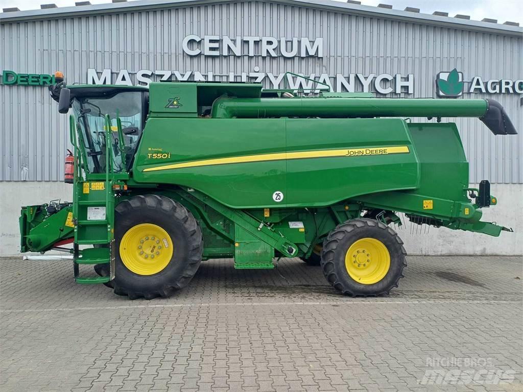 John Deere T550 Skurtreskere