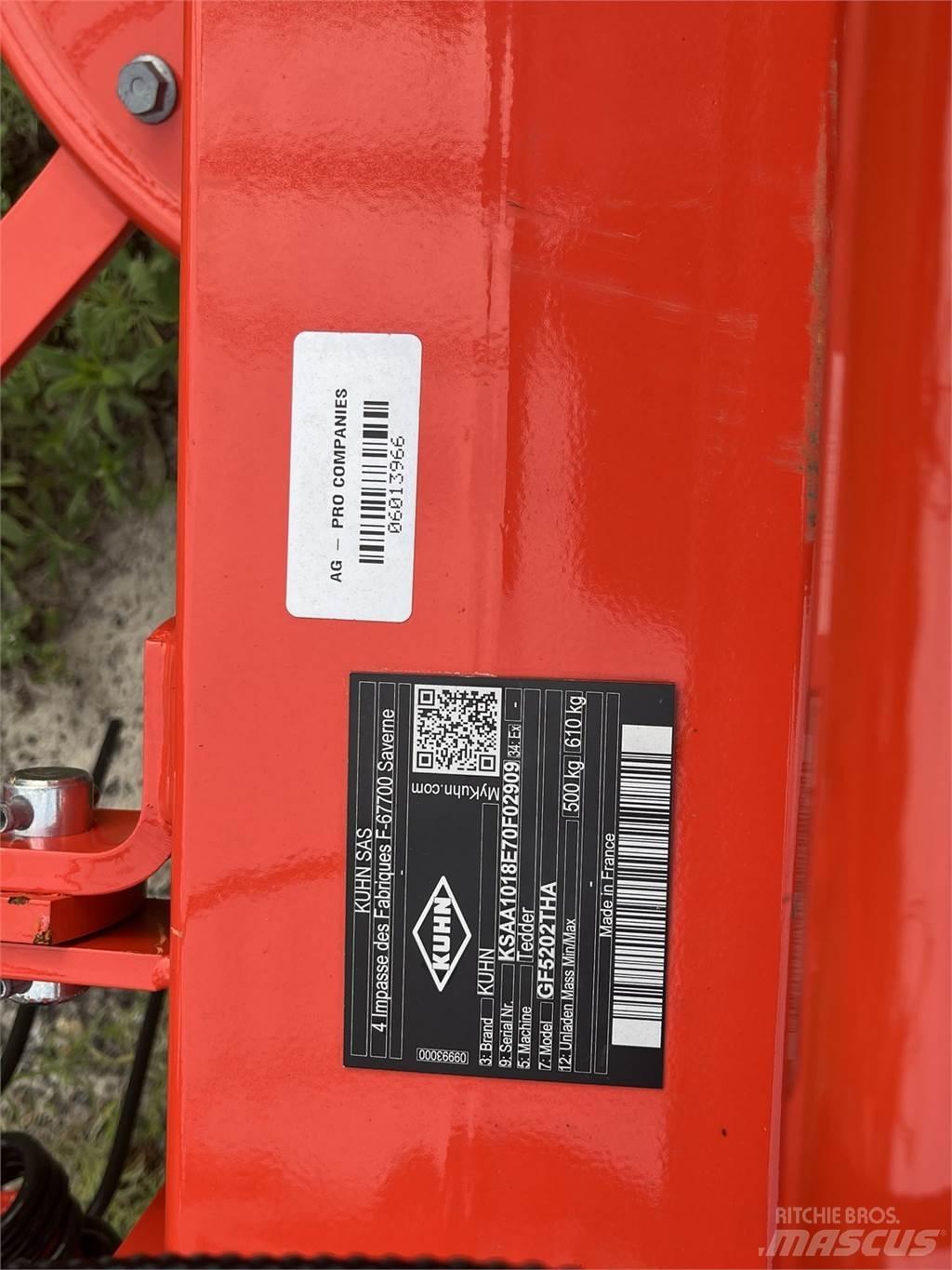 Kuhn GF5202THA Raker og høyvendere