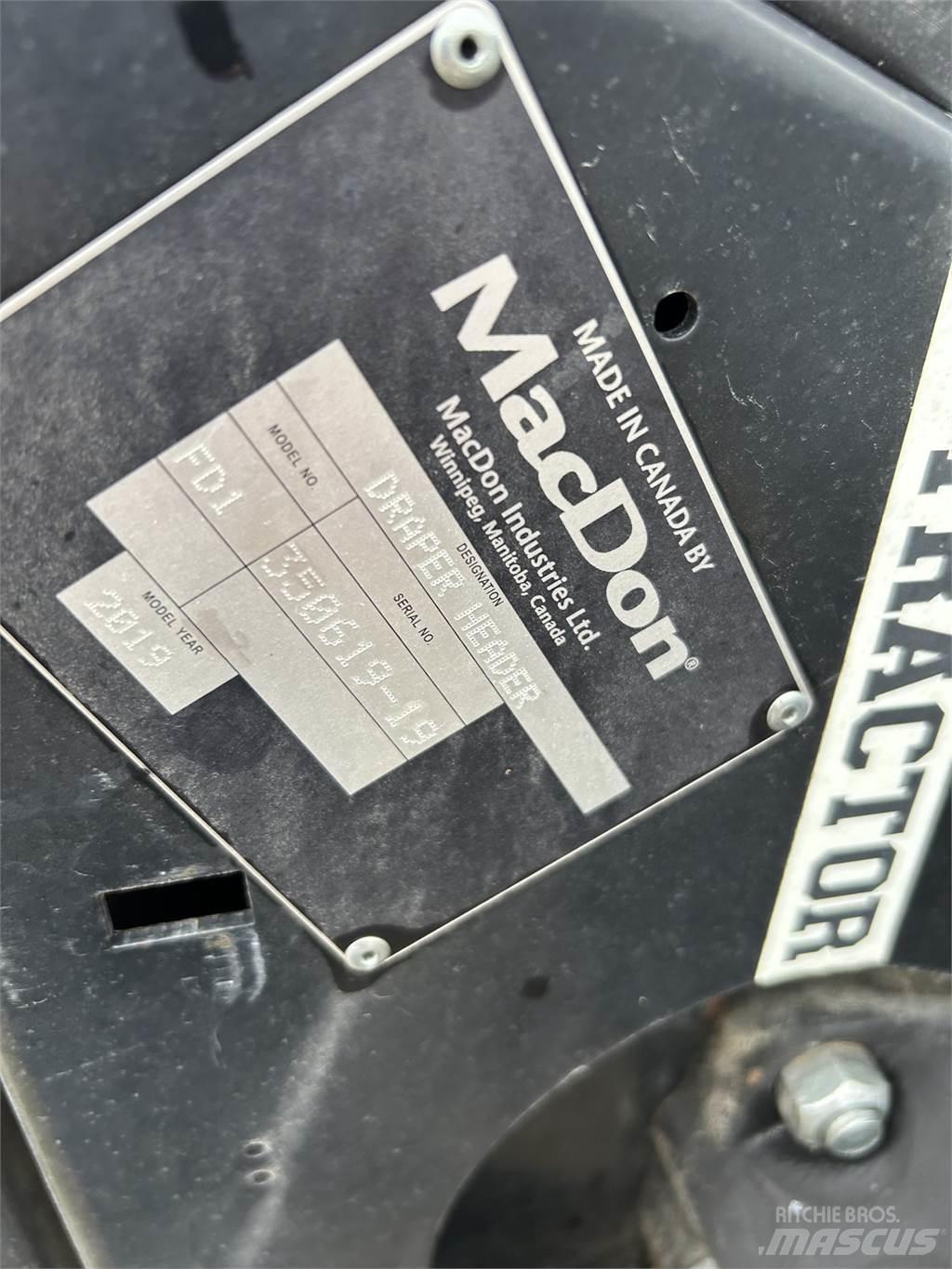 MacDon FD135 Skurtresker tilbehør