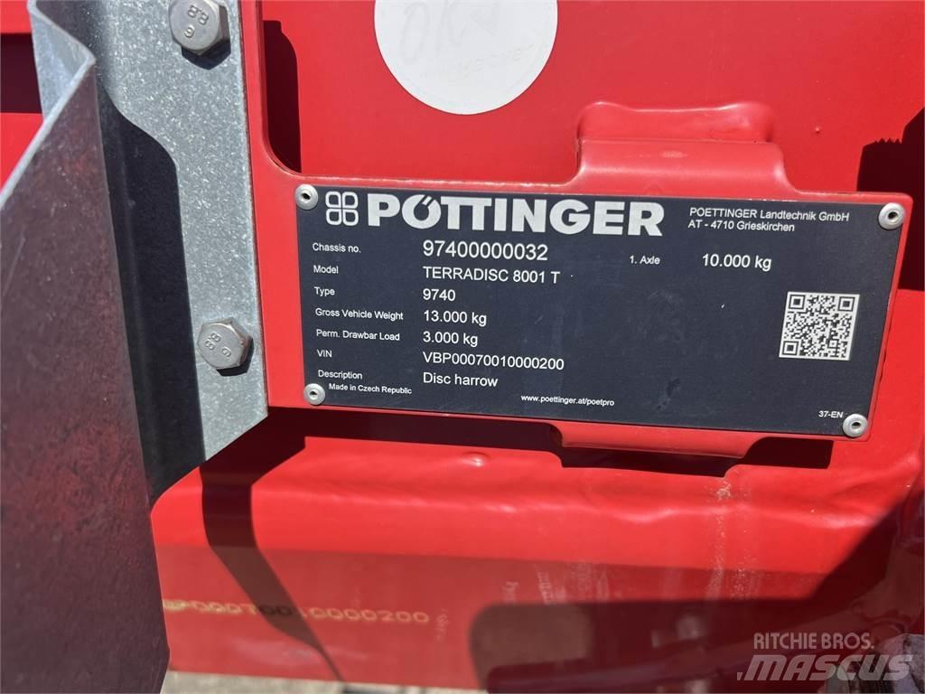 Pöttinger 8001t Skålharver