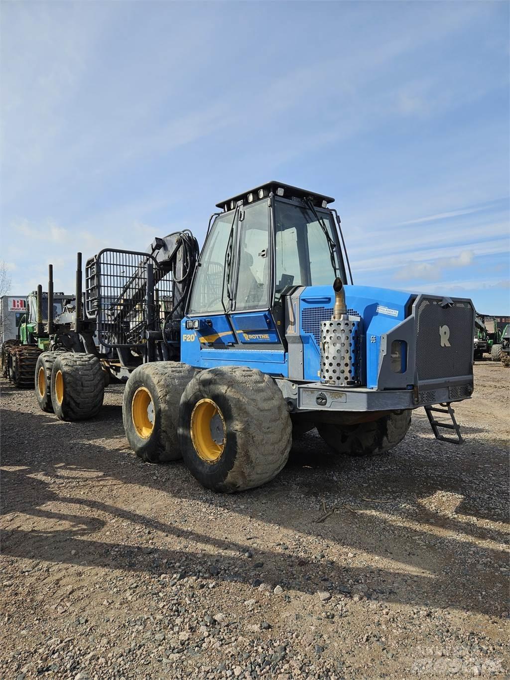Rottne F20D Lassbærere
