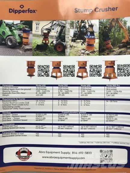  SC600 Stubbefreser