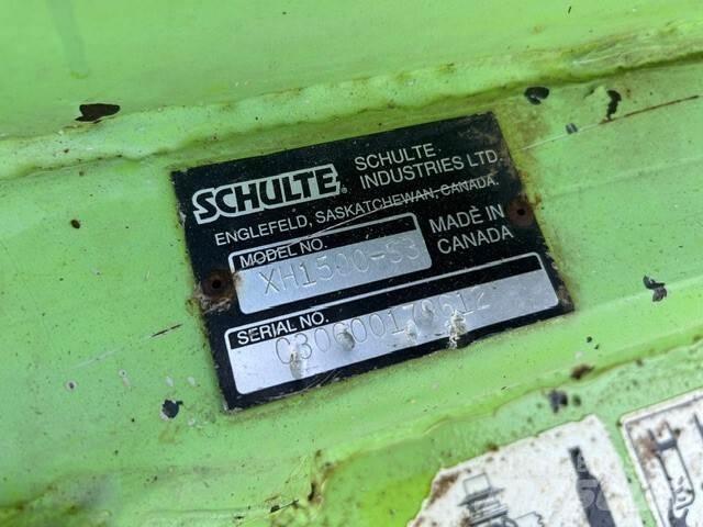 Schulte XH-1500 Rundballerivere, -kuttere og -utpakkere