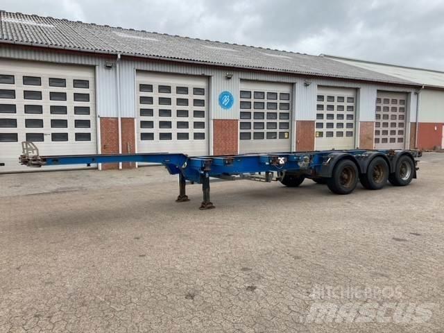 Schmitz Container Semi-trailer med Containerramme