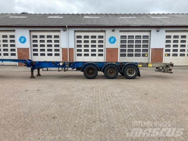 Schmitz Container Semi-trailer med Containerramme